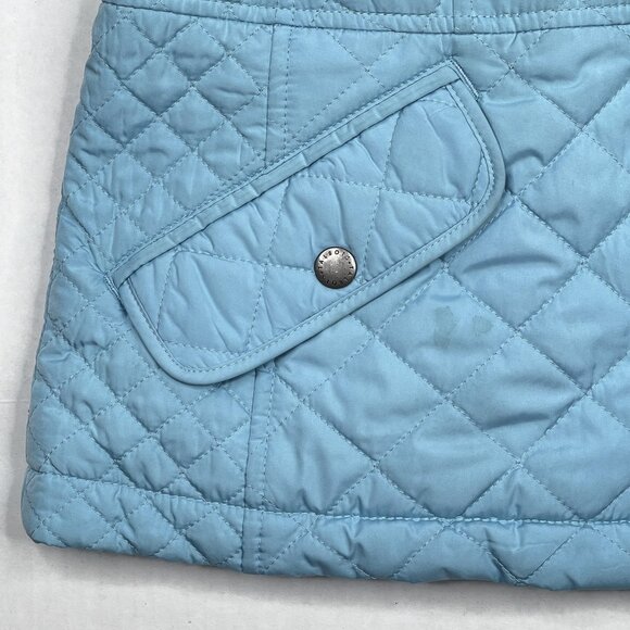 Talbots Diamond Quilted Vest in Turquoise Size XS - NWOT - Picture 4 of 10